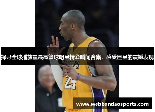 探寻全球播放量最高篮球明星精彩瞬间合集，感受巨星的震撼表现